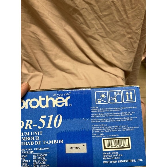 New Factory Sealed Genuine/Original OEM Brother DR-510 Back Drum Unit - Picture 3 of 3